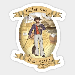 The Superstitious Sailor - Color Sticker